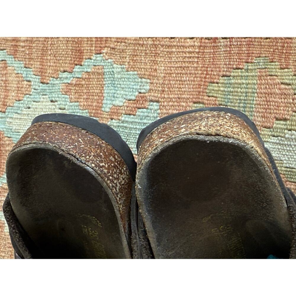 Birkenstock Boston Clogs 38 EU | 7-7.5 US Brown Suede Leather - Picture 10 of 10